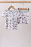 Dinosaur Bamboo Pajama Set Aaria Tees