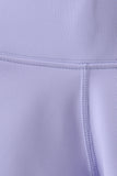 Violet Scalloped Yoga Active Leggings - Aaria Tees Aaria Tees