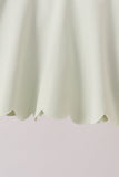 Green Scalloped Yoga Skorts Set - Aaria Tees Aaria Tees
