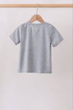 Gray Ship Applique Top - Aaria Tees Aaria Tees