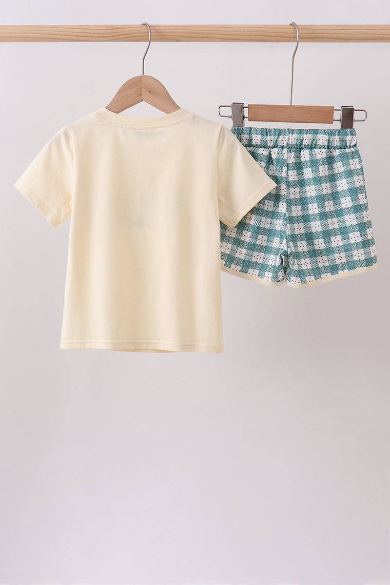 Green Fishing Buddy Knit Set - Aaria Tees Aaria Tees