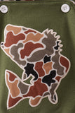 Camouflage bass applique bubble - Aaria Tees Aaria Tees