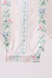 Bow Floral Applique Knit Bubble - Aaria Tees Aaria Tees