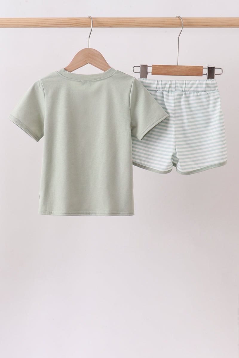 Blue Stripe Set - Aaria Tees Aaria Tees