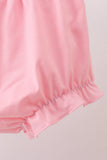 Pink Bow Floral Knit Bloomer Set - Aaria Tees Aaria Tees