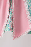 Pink Bow Floral Knit Bloomer Set - Aaria Tees Aaria Tees