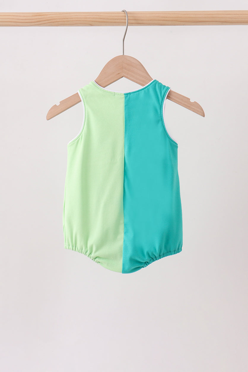 Blue Colorblock Bubble - Aaria Tees Aaria Tees