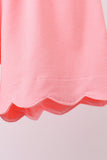 Pink tropical floral print ruffle shorts set - Aaria Tees Aaria Tees