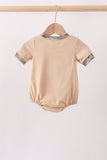 Khaki Toolbox Applique Bubble Aaria Tees