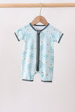 Blue Turtle Bamboo Romper Aaria Tees