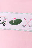 Green Golf Embroidered Skorts Set - Aaria Tees Aaria Tees