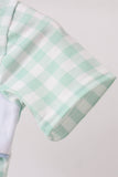 Green Golf Embroidered Romper - Aaria Tees Aaria Tees