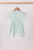 Green Golf Embroidered Romper - Aaria Tees Aaria Tees
