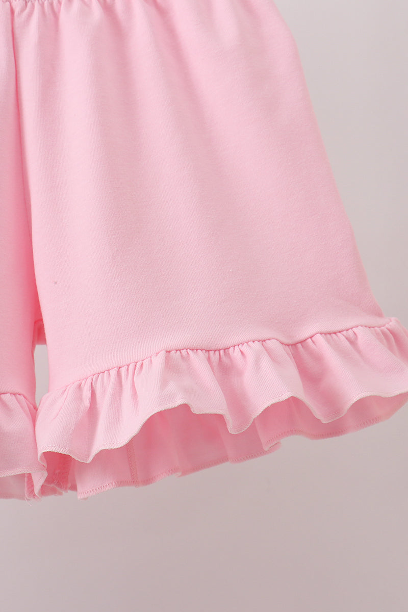 Green Golf Embroidered Ruffle Set - Aaria Tees Aaria Tees