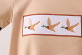 Camo Duck Embroidered Bubble Aaria Tees
