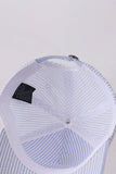 Puppy Embroidered Seersucker Cap - Aaria Tees Aaria Tees