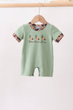 Camo Duck Embroidered Romper Aaria Tees