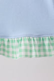 Blue Farm Embroidered Bloomer Set - Aaria Tees Aaria Tees