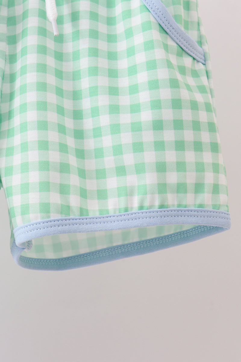 Blue Farm Embroidered Set - Aaria Tees Aaria Tees