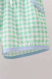 Blue Farm Embroidered Set - Aaria Tees Aaria Tees