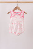 Pink Bow Print Bubble - Aaria Tees Aaria Tees