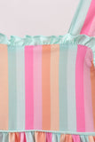 Rainbow Stripe Dress - Aaria Tees Aaria Tees