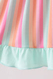 Rainbow Stripe Dress - Aaria Tees Aaria Tees