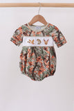 Camo Wildlife Embroidered Bubble Aaria Tees