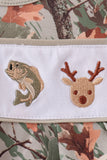 Camo Wildlife Embroidered Bubble Aaria Tees