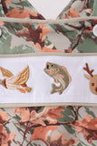 Camo Wildlife Embroidered Jon Jon Aaria Tees