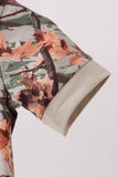 Camo Duck Embroidered Pocket Bubble Aaria Tees