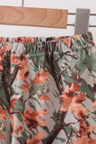 Camo Wildlife Embroidered Shorts Set - Aaria Tees Aaria Tees