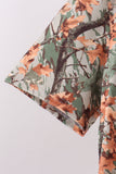 Camo Wildlife Embroidered Dad&me Button Down Shirt - Aaria Tees Aaria Tees