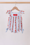 Red Apple Applique Bubble Aaria Tees