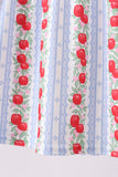 Red Apple Applique Ruffle Shorts Set Aaria Tees