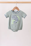 Green Fish Applique Bubble - Aaria Tees Aaria Tees