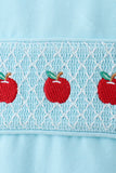 Blue Apple Smocked Top Aaria Tees
