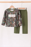 Camouflage Mallard Embroidery Pants Set - Aaria Tees Aaria Tees