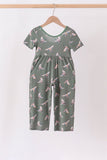 Green Mallard Bamboo Jumpsuit - Aaria Tees Aaria Tees