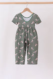 Green Mallard Bamboo Jumpsuit - Aaria Tees Aaria Tees