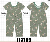 Green Mallard Bamboo Jumpsuit Aaria Tees