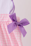Pink Puppy Pumpkin Applique Dress - Aaria Tees Aaria Tees