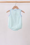 Blue Tool Smocked Stripe Bubble Aaria Tees