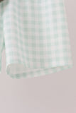 Sage pumpkin embroidery shorts set - Aaria Tees Aaria Tees