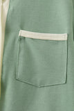Sage button down shirt Aaria Tees