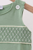 Sage smocked jon jon Aaria Tees