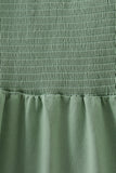 Sage smocked mom dress Aaria Tees