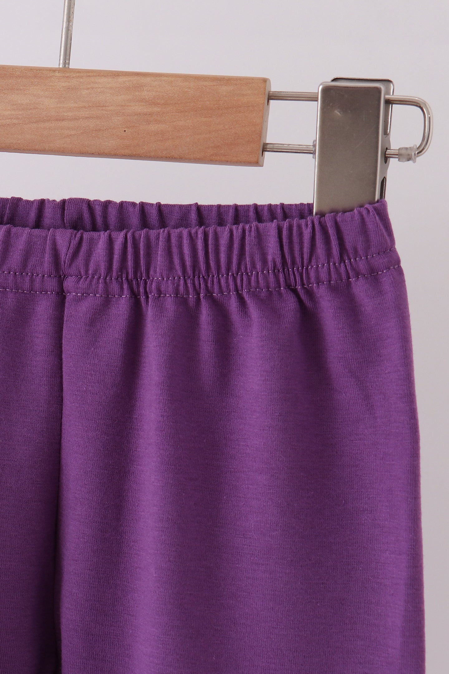 Purple floral smocked pants set - Aaria Tees Aaria Tees
