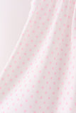 Pink bow pearl ruffle pants set - Aaria Tees Aaria Tees