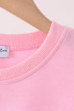 Pink bow pearl mom&me sweatshirt - Aaria Tees Aaria Tees